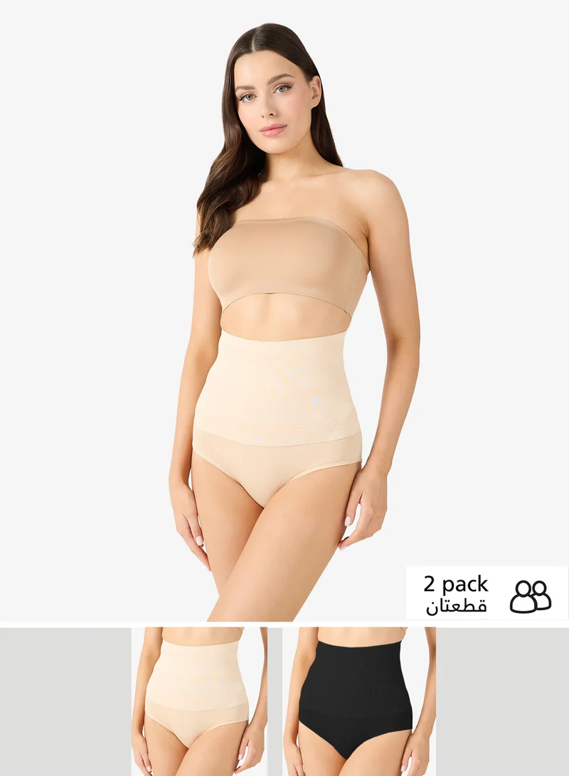 جينجر 2PC High Waist Tummy Control Shapewear